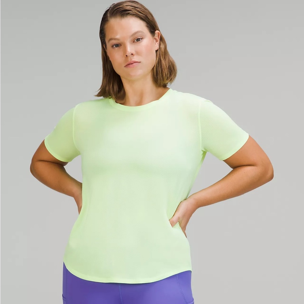 Lulu Lemon High Neck Running and Training T-Shirt